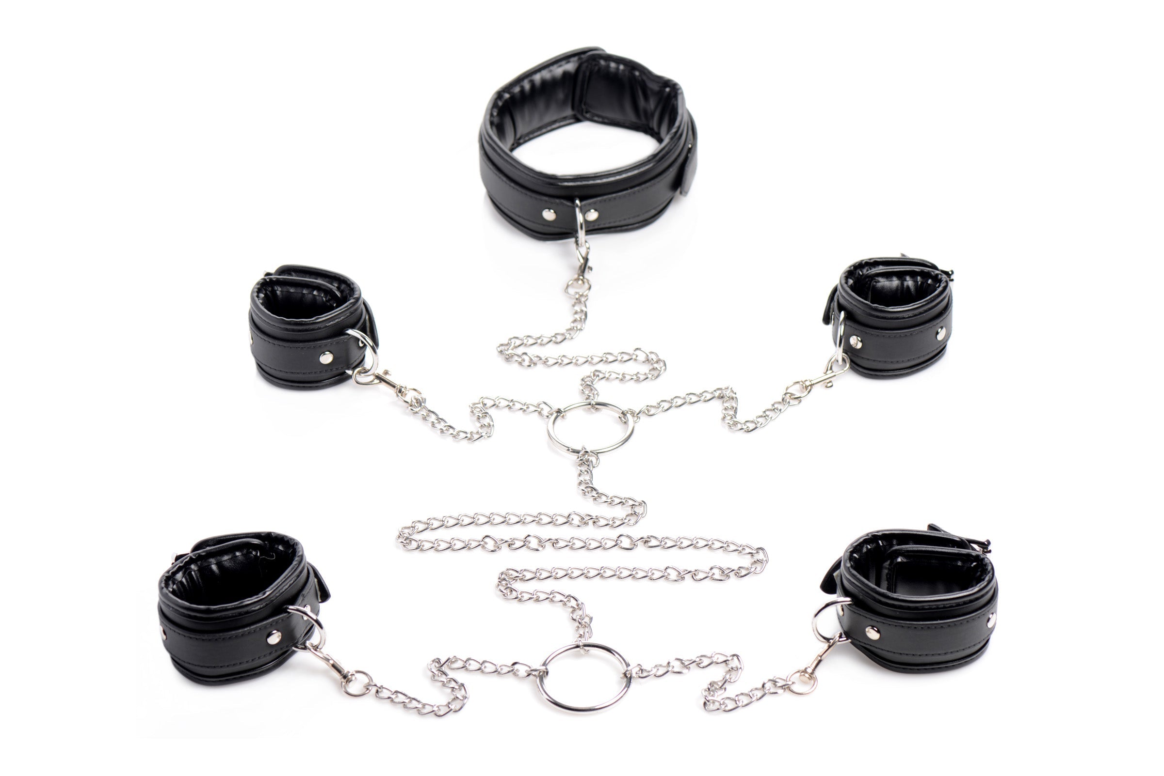 XR Brands Strict Slave Bondage Shackle Set