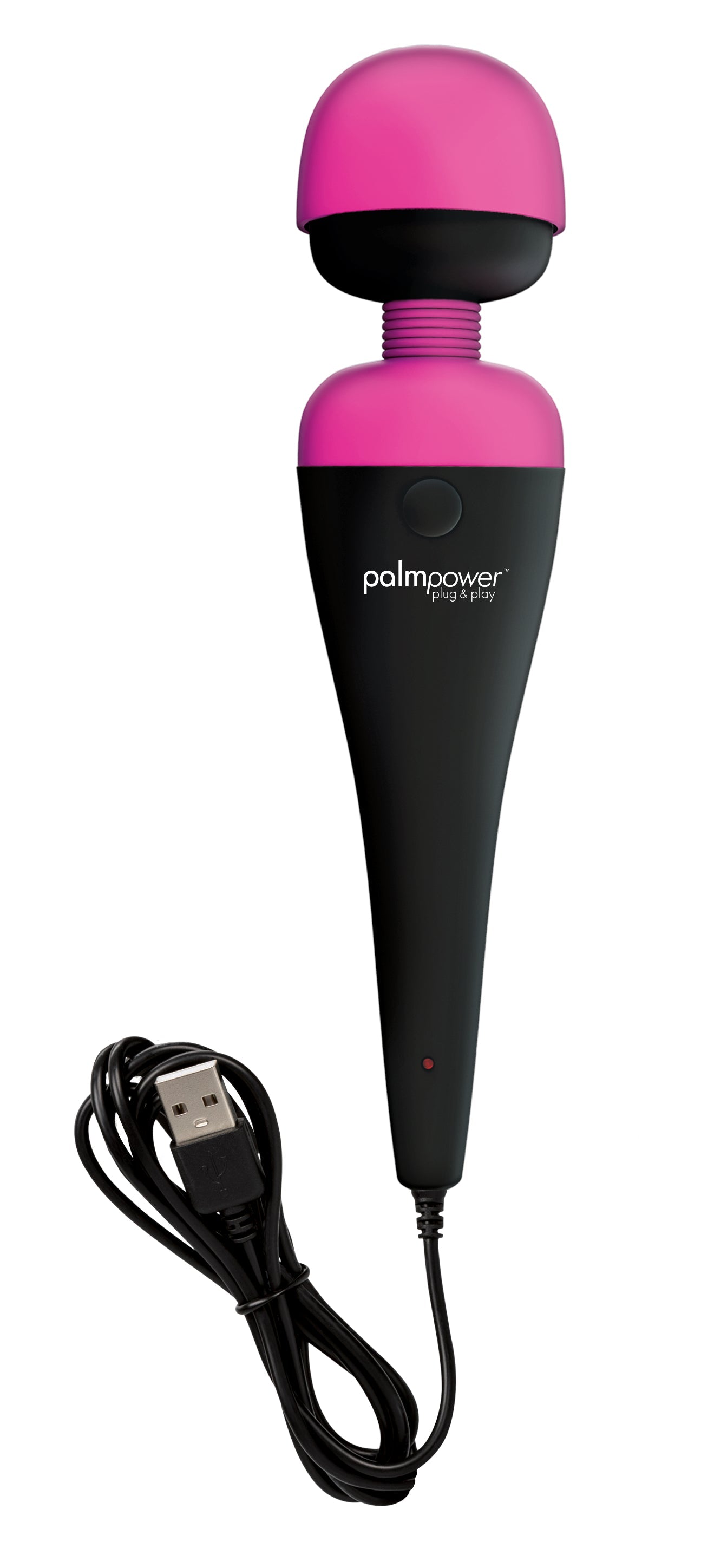 BMS Factory PalmPower Plug and Play USB Rechargeable Massage Wand