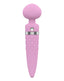 BMS Factory Pillow Talk Sultry Dual Ended Warming Body Wand Massager Pink