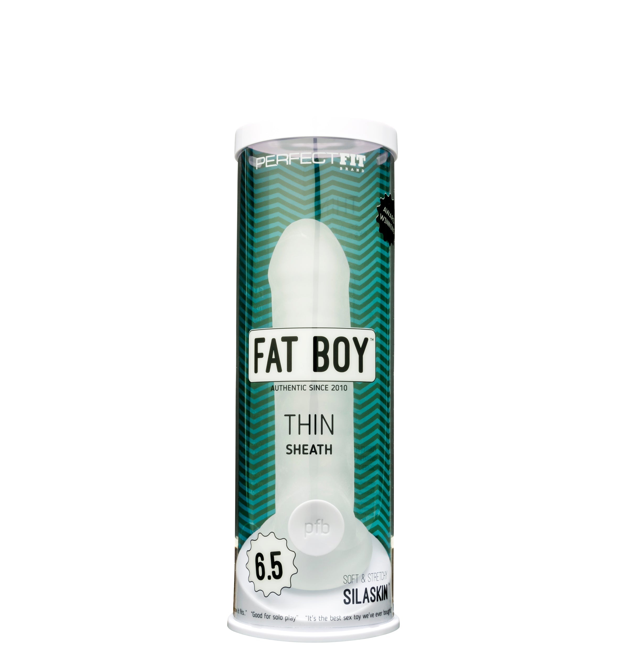 Perfect Fit Fat Boy ThinSheath  Clear
