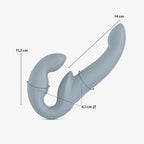 Fun Factory SHARE VIBE PRO USB Rechargeable Strapless Strap On Fun Factory