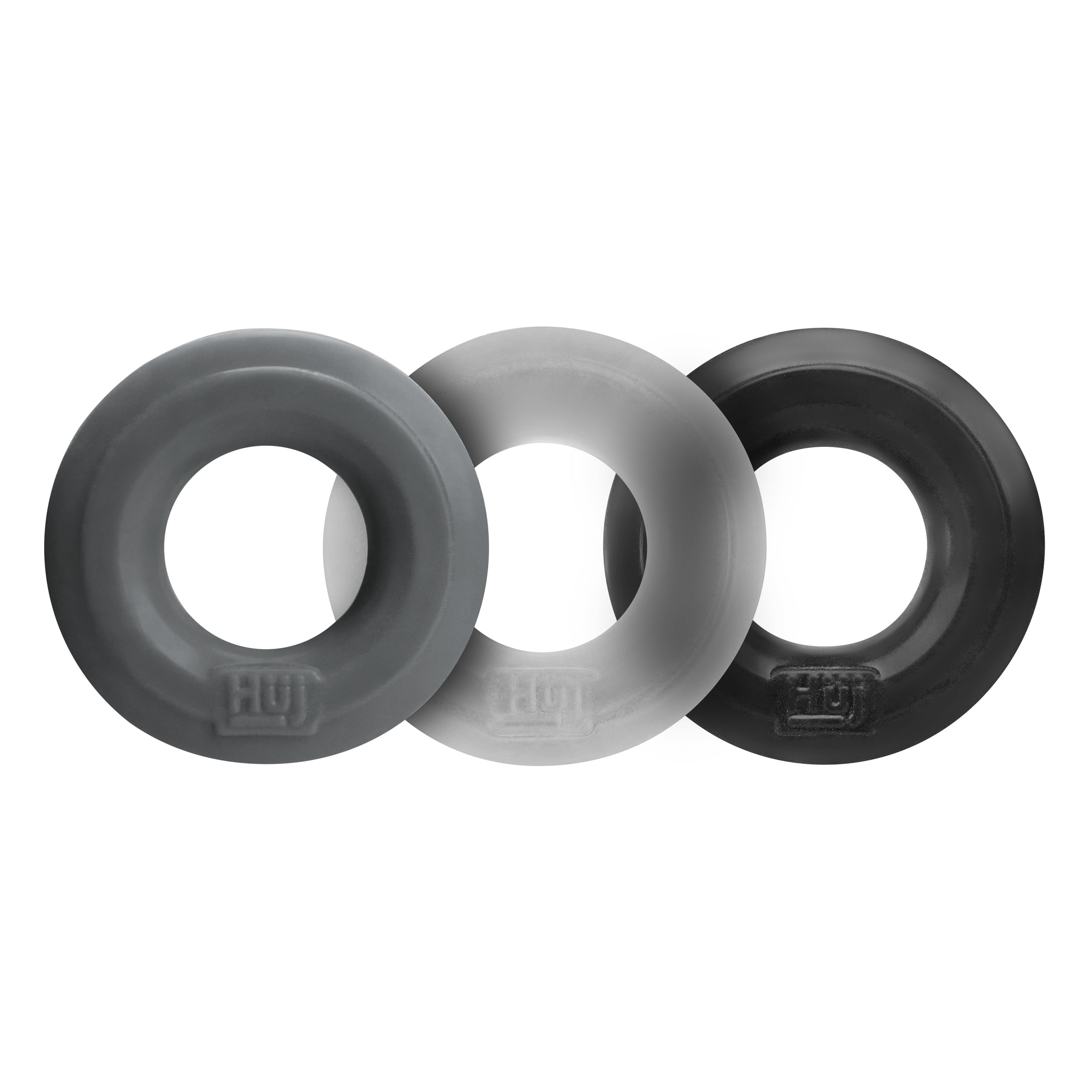 Hunkyjunk HUJ3 Cock Ring 3 Pack Main image