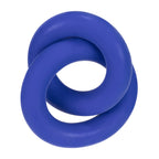 Hunkyjunk DUO Linked Cock & Ball Rings Cobalt
