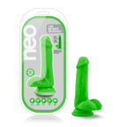 Blush Novelties Neo Dual Density Cock With Balls 6 Inch Blush Novelties