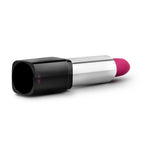 Rose Lipstick Mini & Slim Vibrator Black
