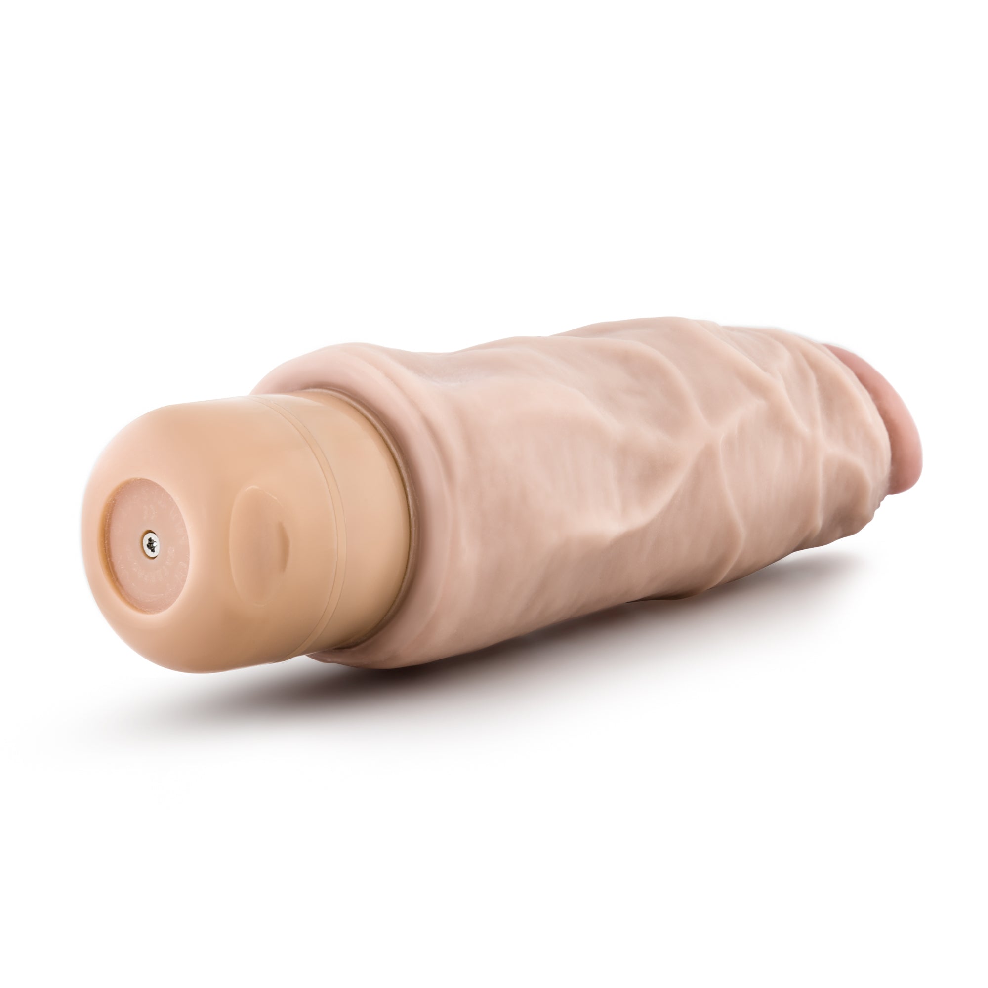 Dr Skin Cock Vibe 9 Vibrating Cock 7.5 Inch Beige Secondary image