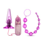 Blush Novelties Quickie Kit Vibrating Anal Plug Pink