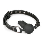 Easy Toys Bondage Gag With Silicone Dong