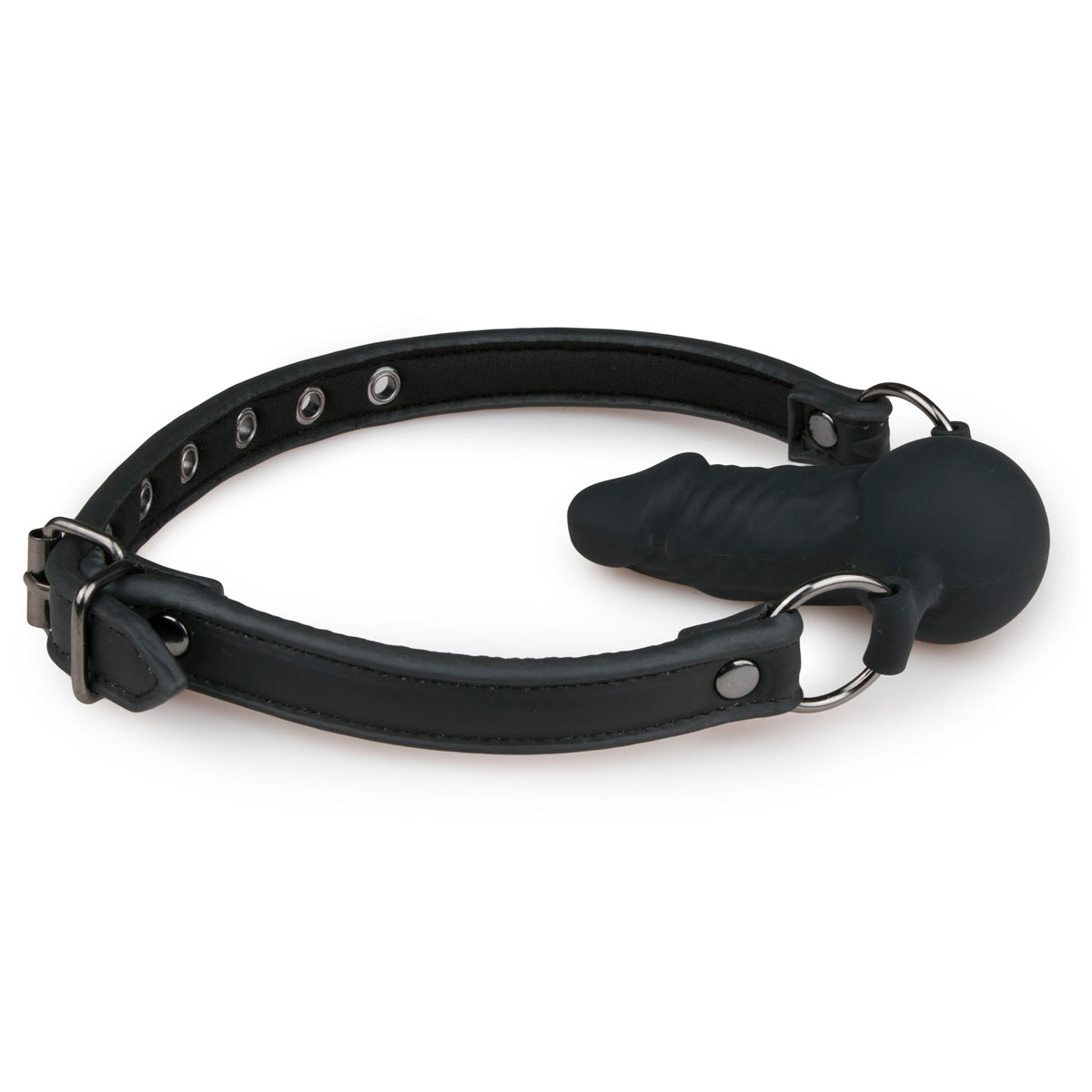 Easy Toys Bondage Gag With Silicone Dong