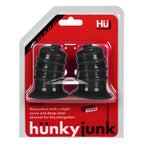 Hunkyjunk ELONG Wide Base Nipsucker Black