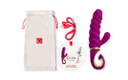 Gvibe Gcandy Rabbit Vibrator Raspberry
