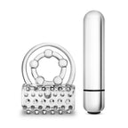 Stay Hard Vibrating Super Clitifier Cock Ring Clear Stay Hard