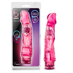Blush Novelties B Yours Vibe 6 Realistic Vibrating Dildo Pink Blush Novelties