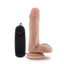 Blush Novelties Dr Skin Dr Rob Vibrating Cock With Suction Cup 6 Inch Vanilla Blush Novelties