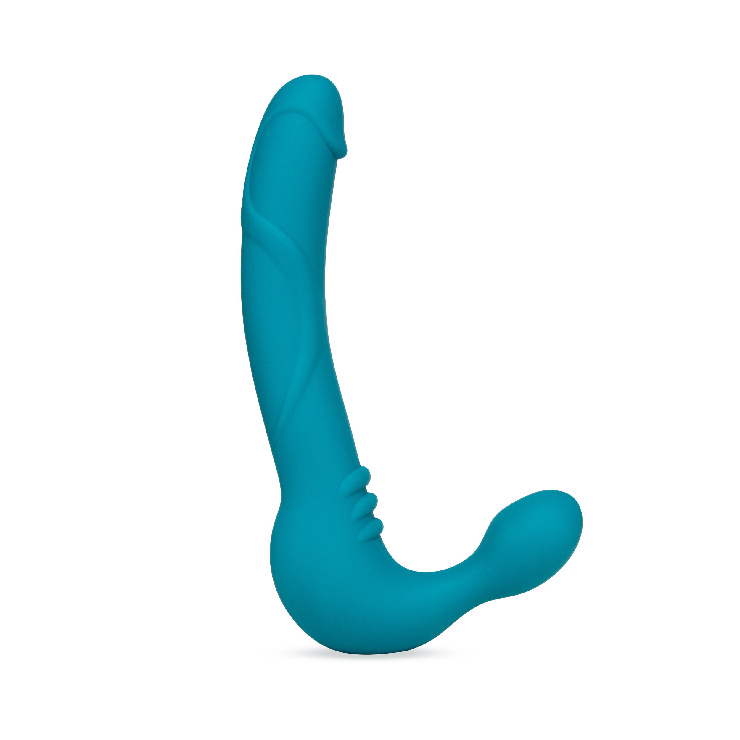 Blush Novelties Temptasia Luna Strapless Silicone Dildo Teal Blush Novelties Main image