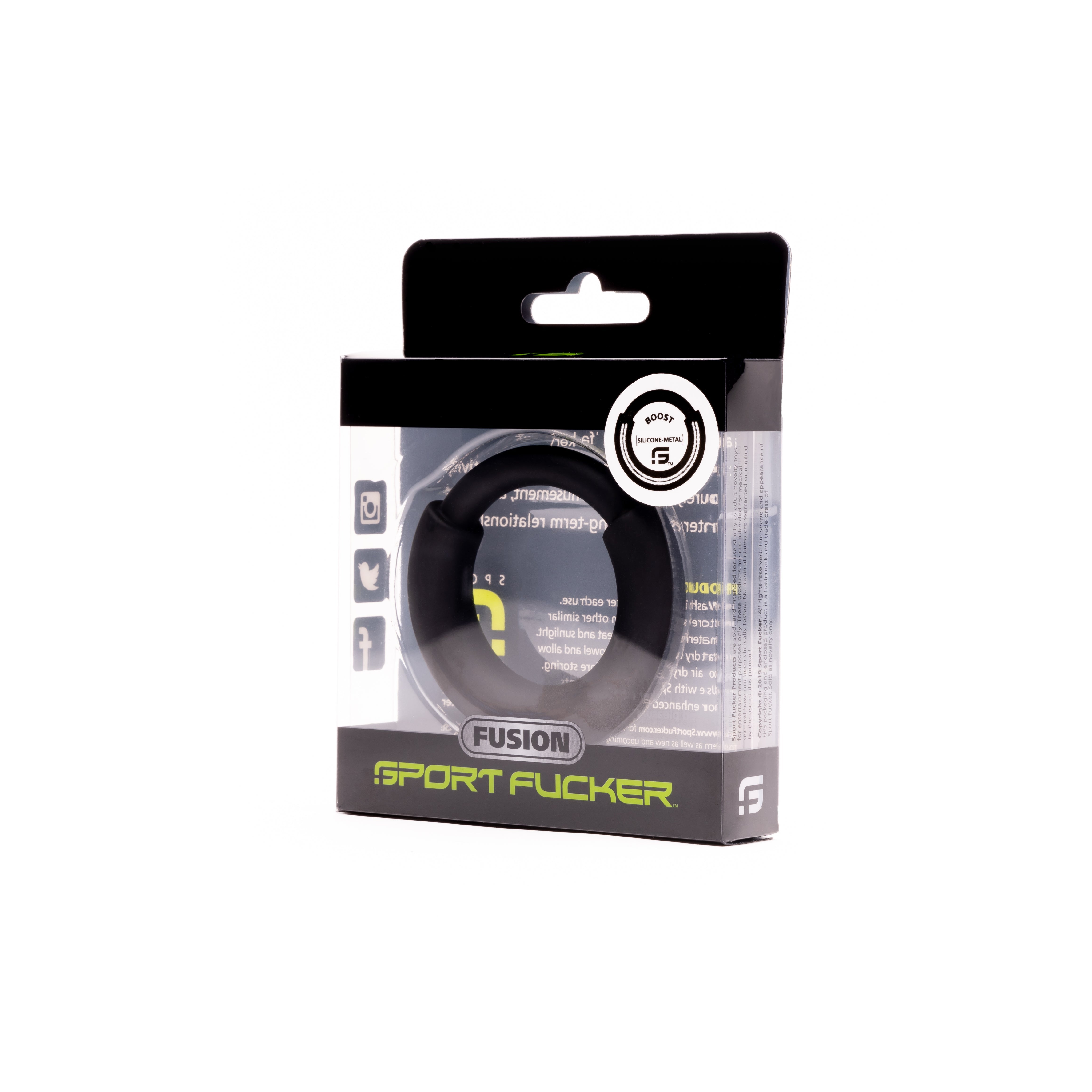 Sport Fucker BOOST Fusion Liquid Silicone Stretchy Cock Ring Main image