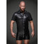 Noir Sexy And Elegant Shirt With Front Pockets Noir