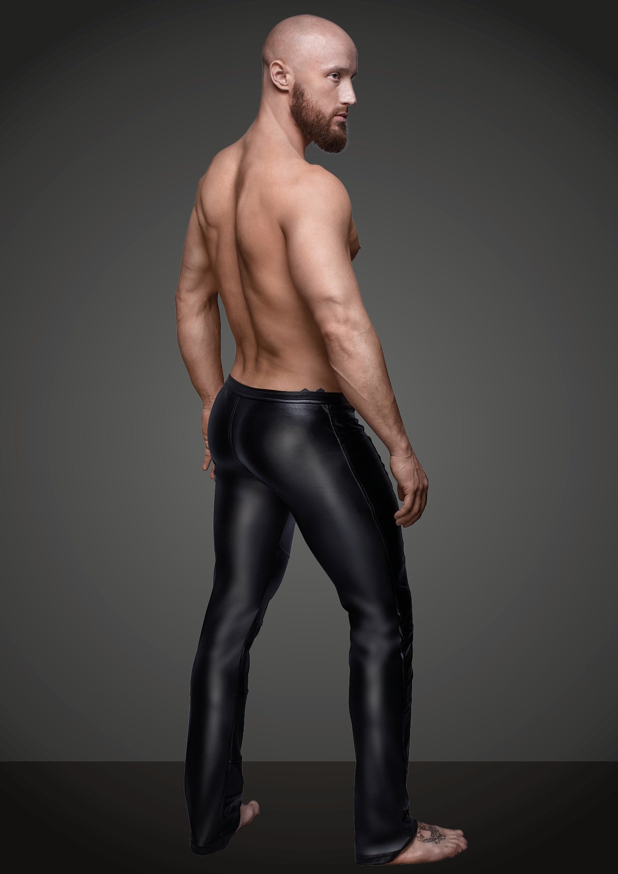 Noir Handmade Mens Sexy Pants With Hot Details Noir Handmade