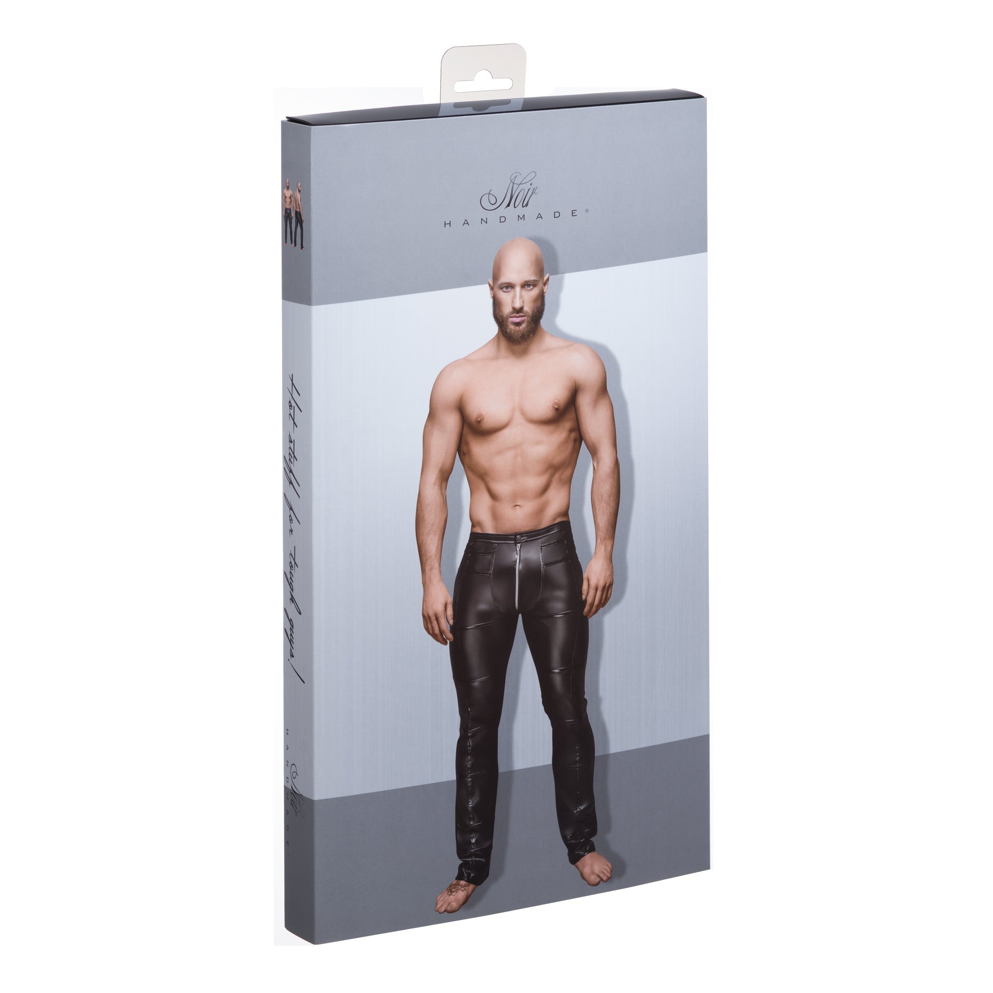 Noir Handmade Mens Sexy Pants With Hot Details Noir Handmade