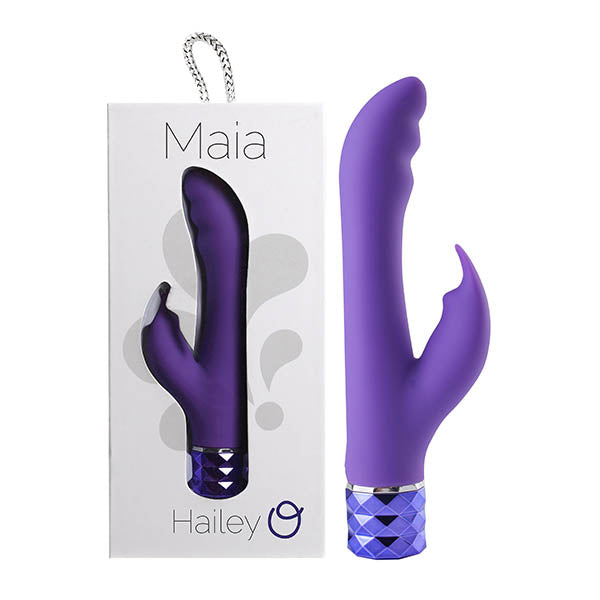 Maia Hailey USB Rechargeable Rabbit Vibrator 15.2cm Secondary image
