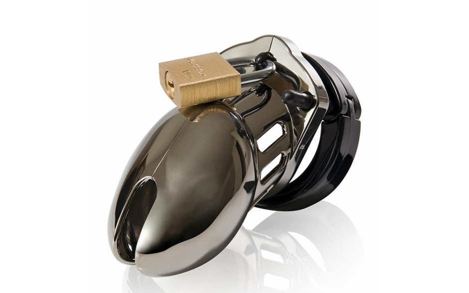 CB X Male Cock Cage CB 6000S Chrome CB-X Main image