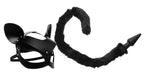 XR Brands Tailz Cat Tail Anal Plug & Mask Set