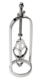 XR Brands Master Series Stainless Steel Clover Clamp Nipple Stretcher