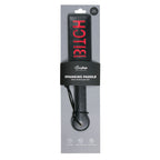 XR Brands Fetish Collection BDSM Play Bitch Paddle Black