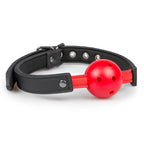 XR Brands Fetish Collection BDSM Play Ball Gag With PVC Ball Red