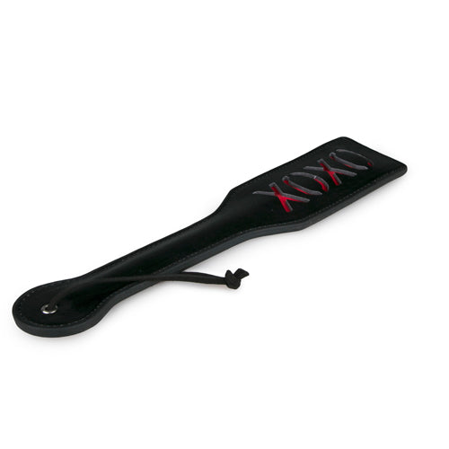 XR Brands Fetish Collection XOXO BDSM Play Paddle Black Secondary image