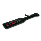 XR Brands Fetish Collection XOXO BDSM Play Paddle Black