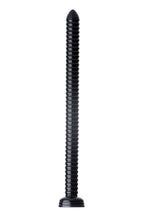 XR Brands Hosed Ribbed Hose Suction Cup Anal Dildo 19 Inch XR Brands