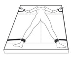 Easytoys Fetish Collection Under Mattress Restraint Set