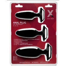 Perfect Fit Xplay Anal Plug With Finger Grip Kit