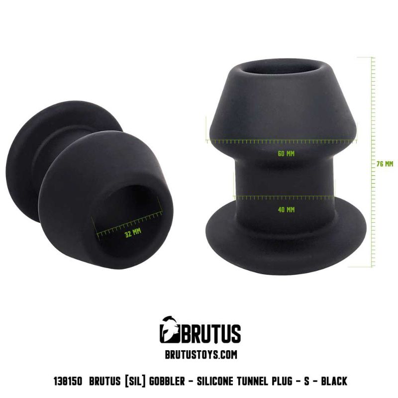 Brutus Gobbler Silicone Tunnel Plug Brutus
