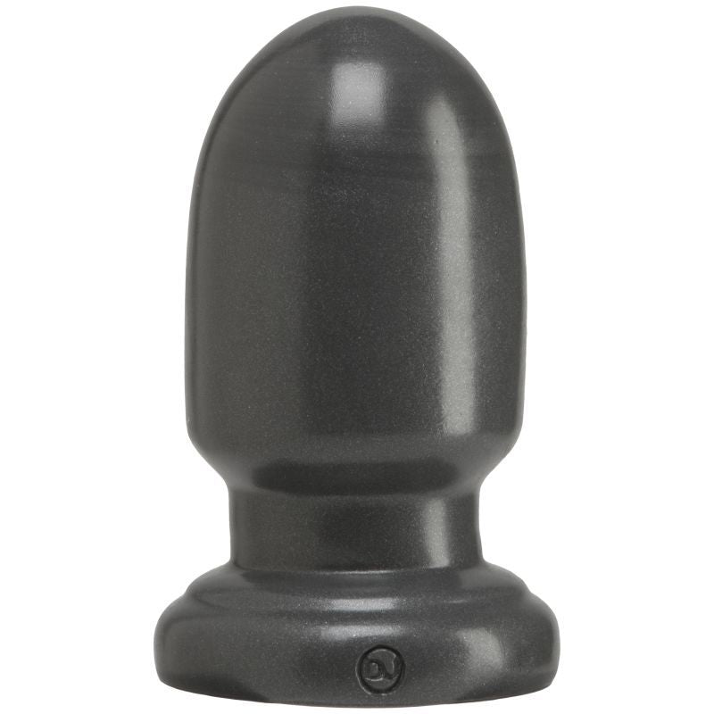American Bombshell Shell Shock Small Anal Plug Gun Metal American Bombshell