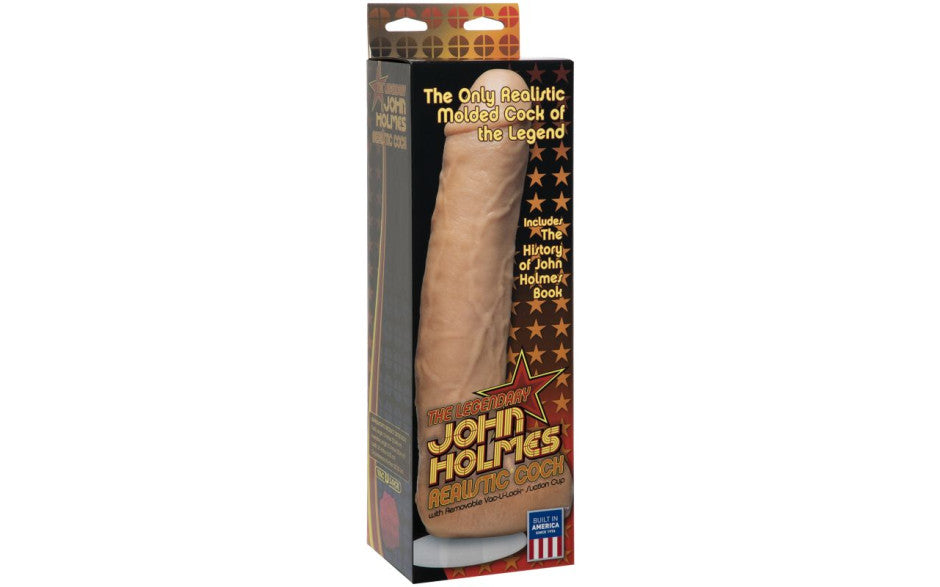 Doc Johnson John Holmes Realistic Cock With Suction Cup Doc Johnson
