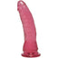 Doc Johnson Crystal Jellies Thin Suction Cup Realistic Dong 7 Inch