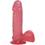 Doc Johnson Crystal Jellies 7 inch Realistic Cock With Balls