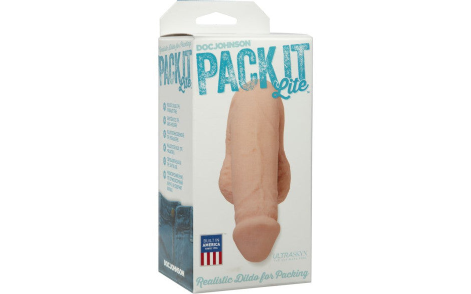Doc Johnson Pack It Lite Lifelike Realistic Dong Secondary image