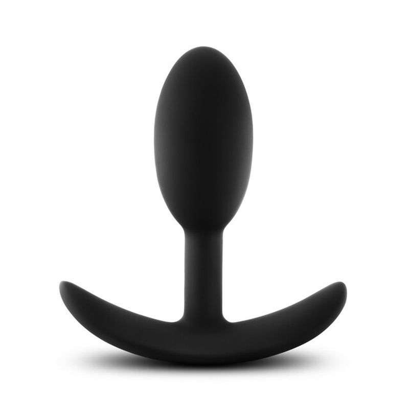 Anal Adventures Platinum Silicone Vibra Slim Plug Small Anal Adventures Main image