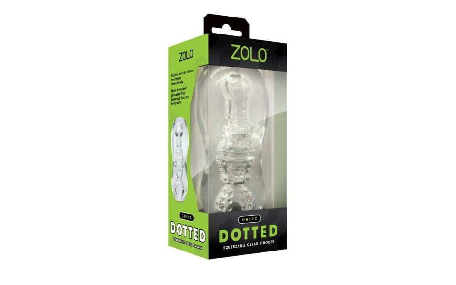 Zolo Gripz Dotted Mens Masturbator Main image