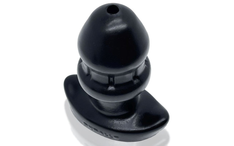 Oxballs Drain O Flow Thru Butt Plug Black Oxballs