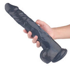 S Hande King Kong Realistic Dong With Balls Black