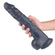 S Hande King Kong Realistic Dong With Balls Black
