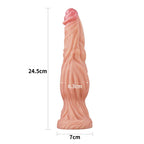 Lovetoy Nature Cock Dual Layer Huge ALIEN Silicone Dildo 9.5 Inch Lovetoy
