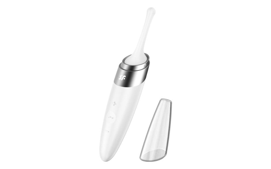 Satisfyer Twirling Delight Tip Stimulator Clitoral Massager White Satisfyer