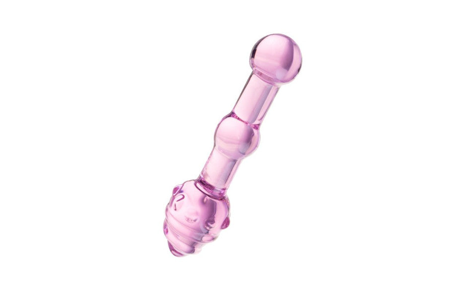 Sexus Unisex Glass Dildo 17cm Pink Secondary image