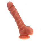 NANMA Corporation X Men Ridged Shaft Realistic Dildo With Balls NANMA Corporation