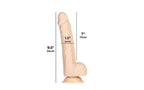 BMS Factory Addiction Tristan Realistic Dong Beige 9 Inch BMS Factory